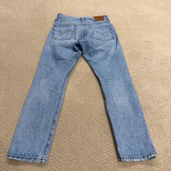Levi's Jeans Premium 501 S Skinny High Rise Button Fly Size 26 #PC9-29502-0034 - Picture 14 of 16